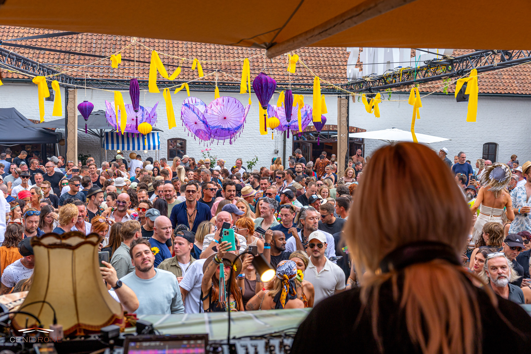 Medusa Outdoor, crowd from the stage